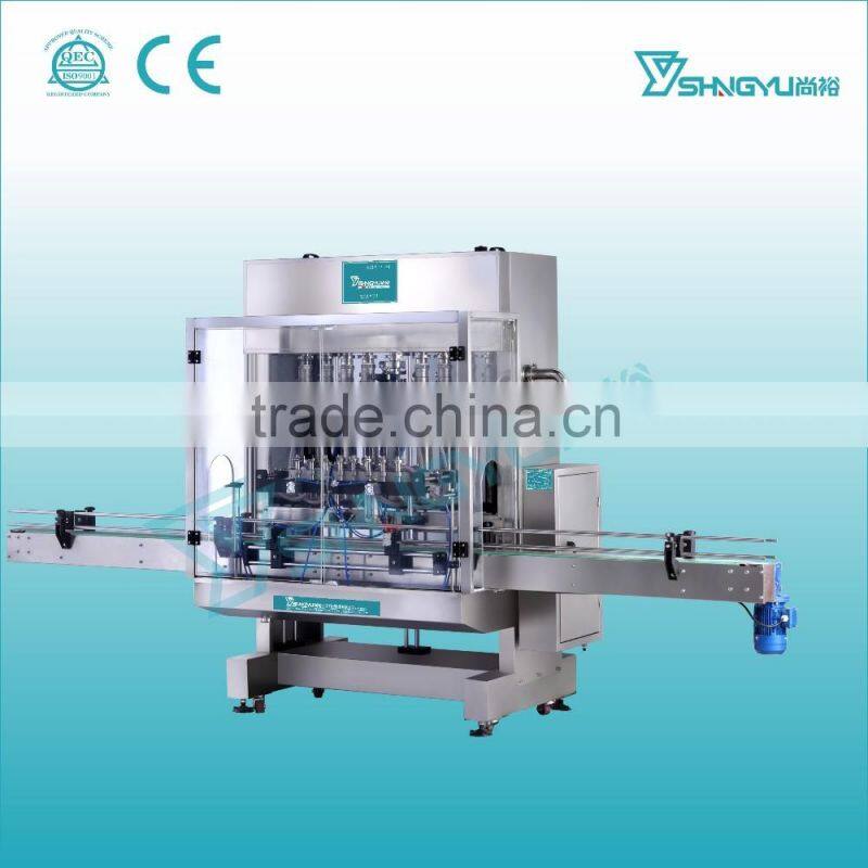 China full automatic filling machine with PLC controll/paste or liquid filling