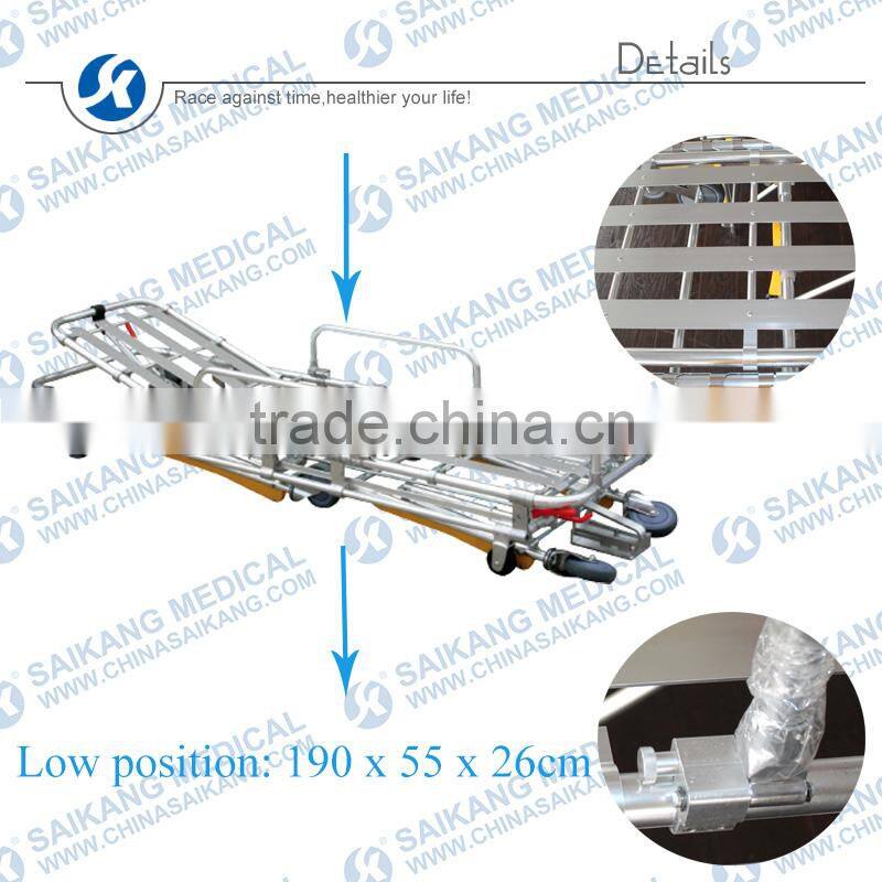 Alibaba China Hospital Used Ambulance Stretcher Trolley