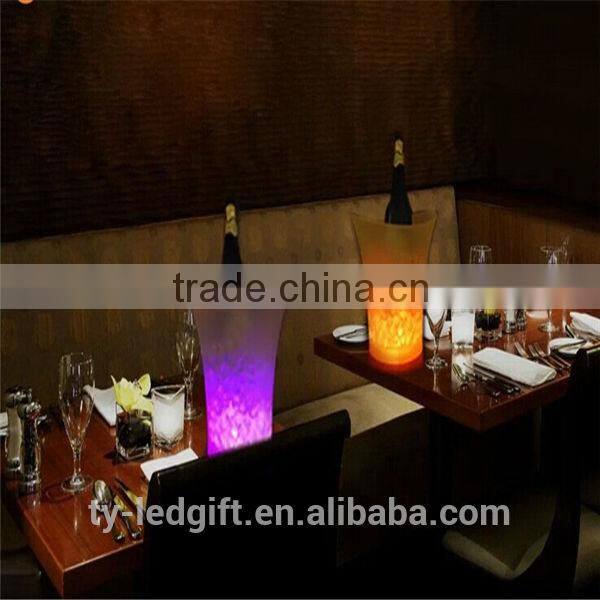 new barware ice bucket for beer ice bucket with led