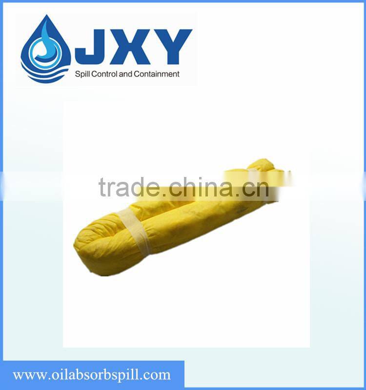 100% PP Hazmat Chemical Absorbent Boom For Spill Control
