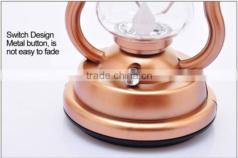 7 LED Solar Lantern with Dynamo, AC Charger