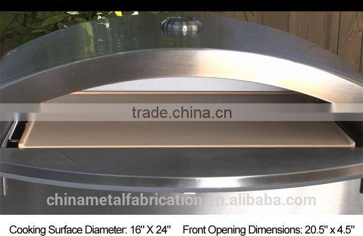 gas oven for pizza used