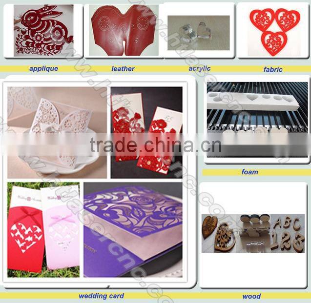 high quality cheap acrylic textile co2 laser engraving cutting machine with trade assurance