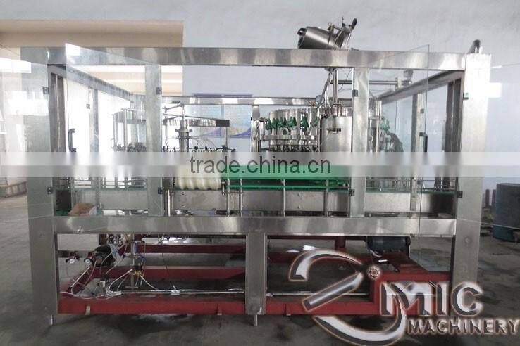 MIC-18-18-1 Micmachinery Chinese manufacturer beer bottle filling machine beer bottle filling and capping machine with CE