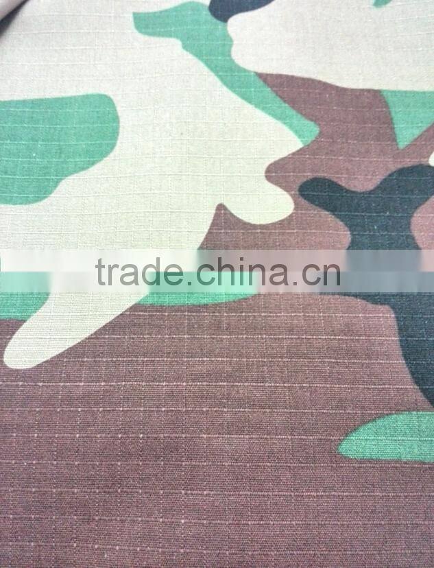camouflage pattern,army cloth fabric,grid pattern,jacquard fabric,four color printed