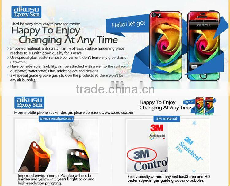 mobile phone carbon fiber vinyl sticker for samsung i9100