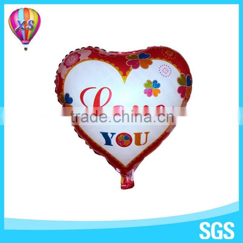Valentine's day 2016China mamufaturer heartshape balloon stand for party decoration