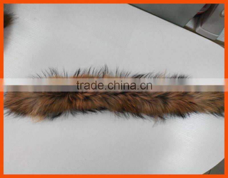 good quality raccoon fur trimming strips