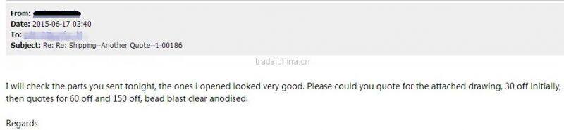 High quality pricision dalian high precision cnc machining aluminum parts