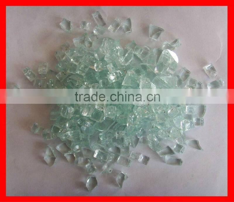Crystal Clear Glass Gems round shape for fir pit fireplace