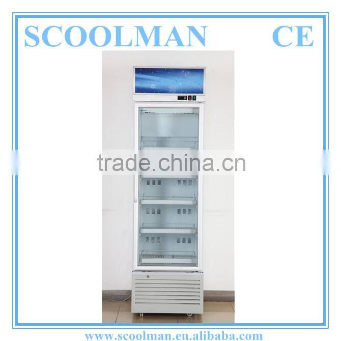 Single Glass Door Display Beer Fridge
