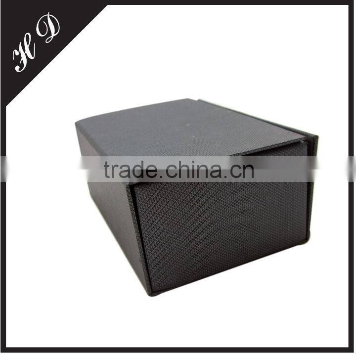 Clamshell Mens Tie And Pocket Square Set Gift Boxes With PVC Window Magnetic Lid