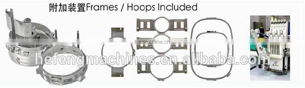 pro Computer 9 Colors One head Domestic Cap Embroidery Machine / Equipment