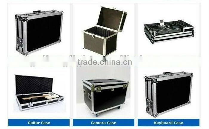 High quality aluminum moving head flycase with wheels