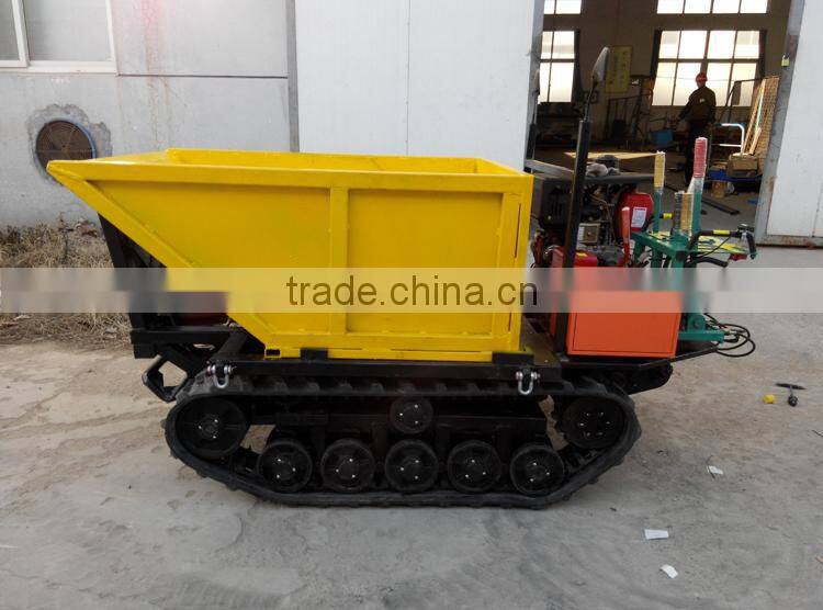 load 1000kg diesel crawler carrier vehicle,SMAILL tracked carrier truck, MINI crawler carrier vehicle, tracked carrier