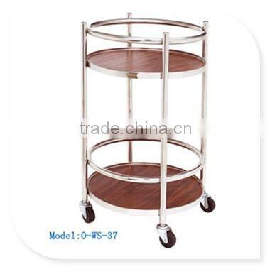natural wine car yiyongjia luxury wine liquor trolley cart stainless steel meat trolley