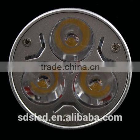 LED spotlight RA80 GU10 high power led spot light 3W Warm White spotlight