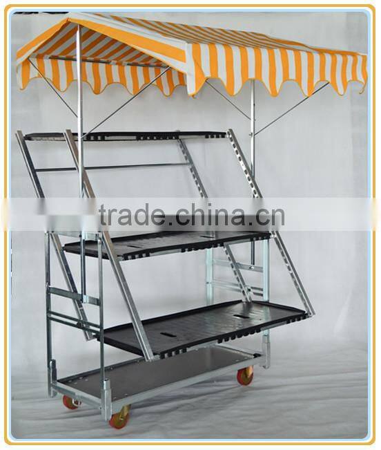 flower trolley , flower transport cart, danish trolley