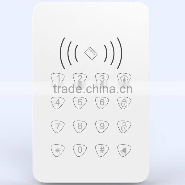 New RFID keyboard ! Touch screen wireless RFID keyboard ,support doorbell function
