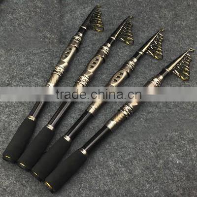 Spin Spinning Rod and Reel Combos Carbon Telescopic Fishing Rod with Reel Combo Sea Saltwater Freshwater Kit Fishing Rod Kit