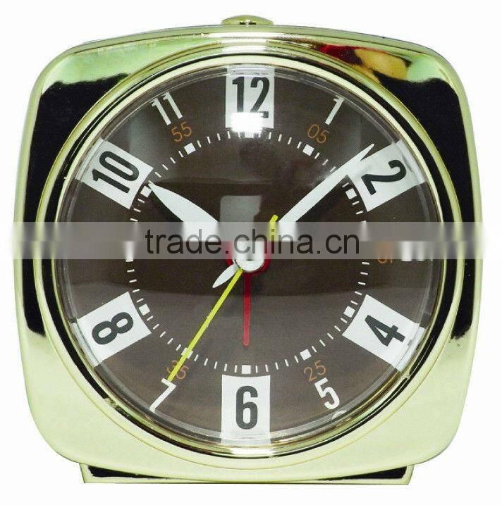 Plastic square table alarm clock