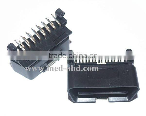 OBD2 Plug with Right Angle Pin