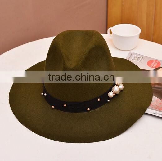 New arrival promotional 56-58cm felt hand made hat
