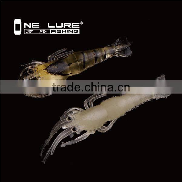 5cm Silicone Shrimp Fishing Lures