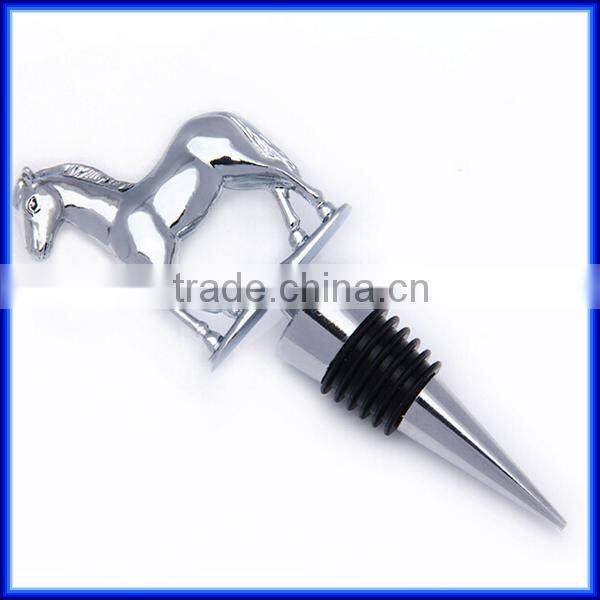 Attractive crazy wedding gift Novelty Animal shape Metal 3D Wine Stopper