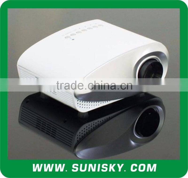 2016 New Colorful Mini Projectors for mobile phone and easy to bring (SMP8162)