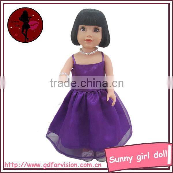 2014 HOT OEM vinyl dolls, SUPPORT 18 inch OEM vinyl dolls