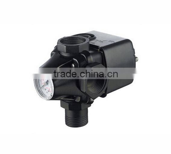 Pressure switch with manometer