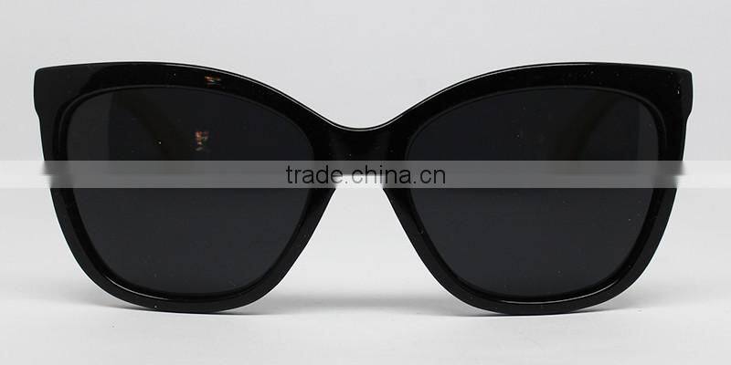 2016 newest designer cat eye women bamboo sunglasses