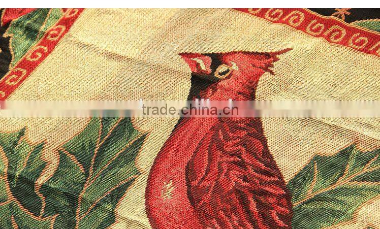 Sofa decor gobelin tapestry throw blanket, 100%cotton, wholesale
