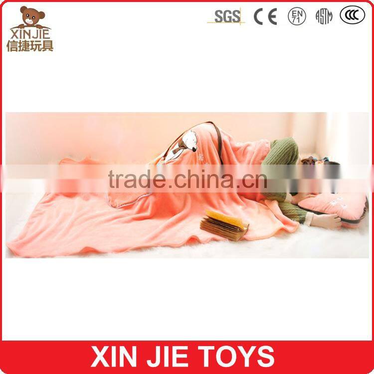 office lady noon break pillow and blanket students rest cushion and blanket