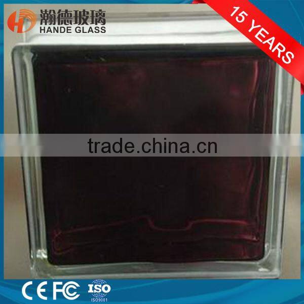 190*190*80 clean or color glass block