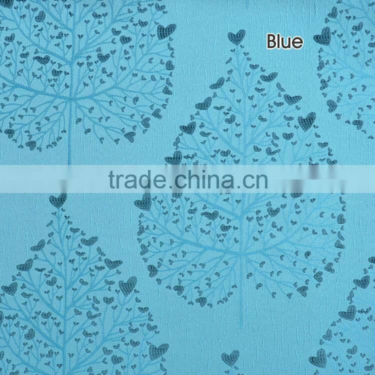 100% polyester piece dyed jacquard fabrics for curtains