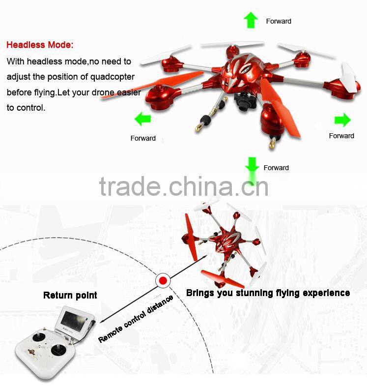 High set function 5.8G FPV drones quadcopter professional with self-timer.