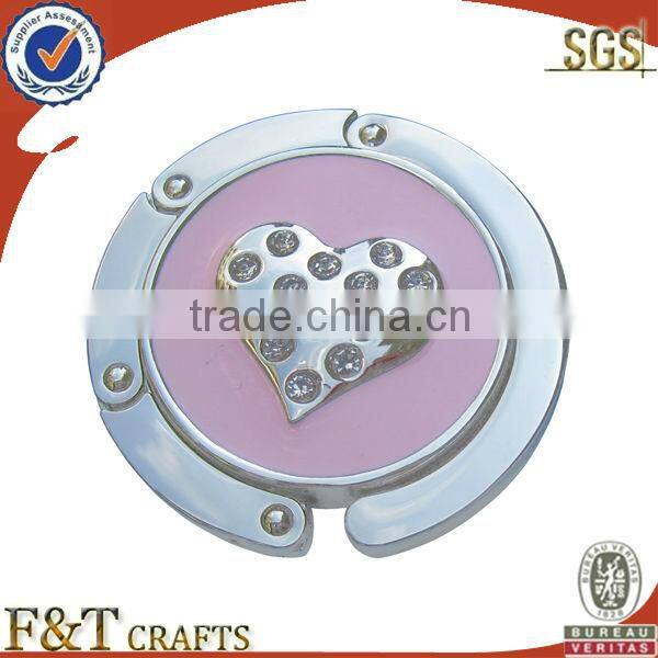 new design make up bag hanger with stones