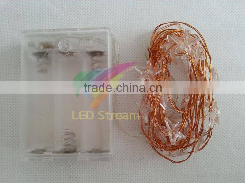 Star/Snowflake/Christmas tree/Heart shape Fairy LED String Lights