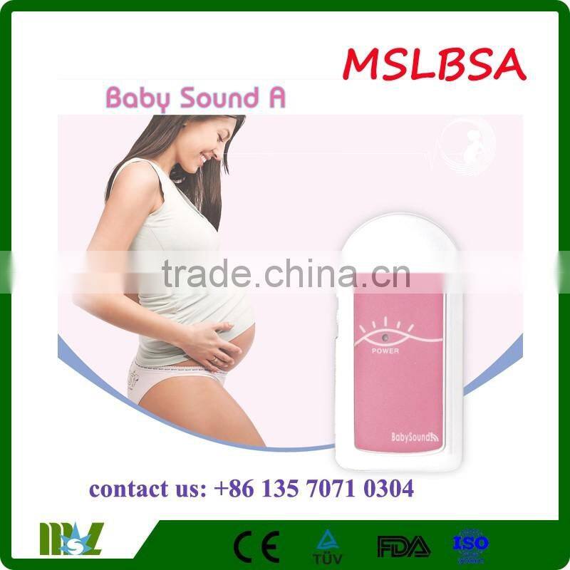 MSLDSA Affordable Baby Sound Fetal Doppler Ultrasound machine