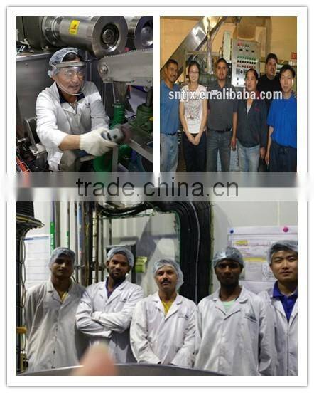 Autoamtic extruding non-fried instant noodle making machine/production line