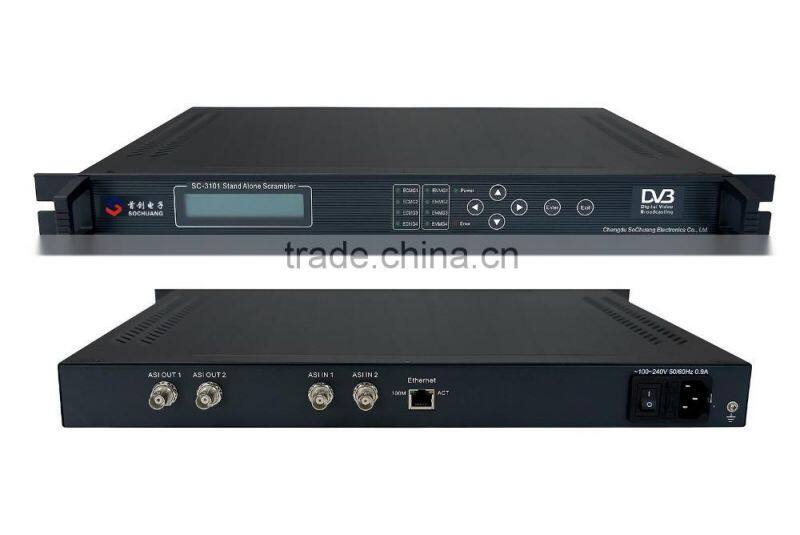 SC-3101 TS Stand Alone Scrambler for Digital TV Headend