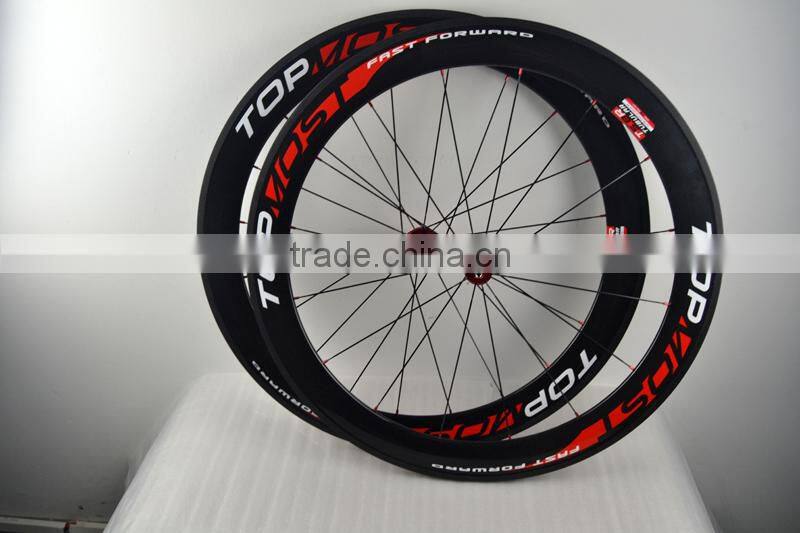 Good-selling 58mm tubular Chinese cheap carbon bike wheels WH-R58T for sale