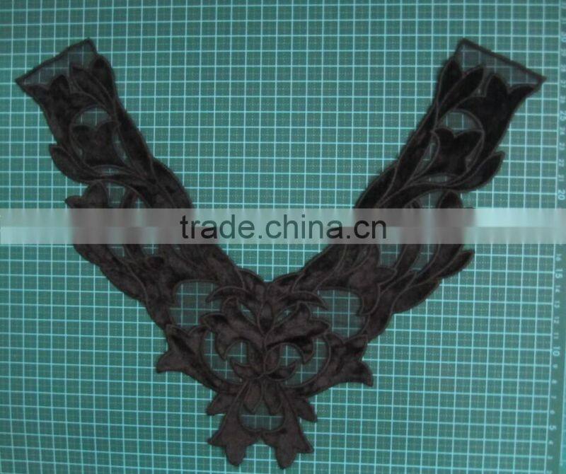 custome-made and embroidery collar cotton lace for garment