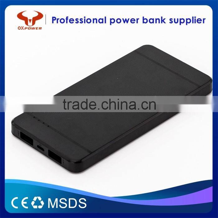 Portable 4000mAh 8000mAh External Battery Dual USB Power Bank