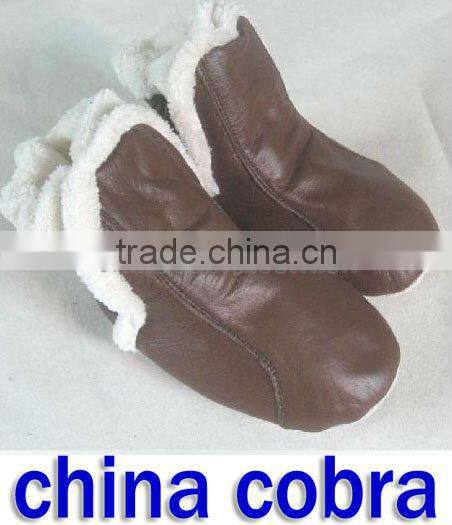 soft sole leather kids boots winter boots CHINA COBRA BOOTS