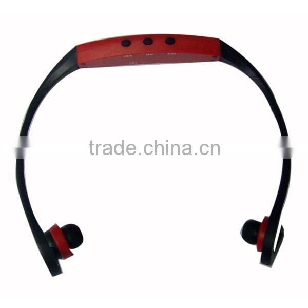 Fashion Sport earphone MP3 music Player manual Supporting TF card Slot