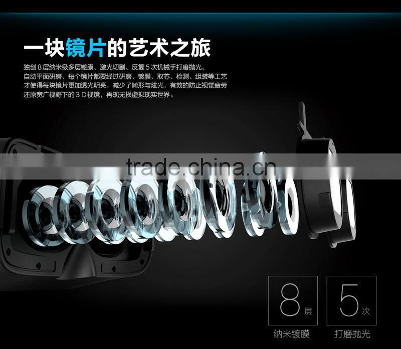 New design VR 3D case for watching Vedio/playing game from smartphones