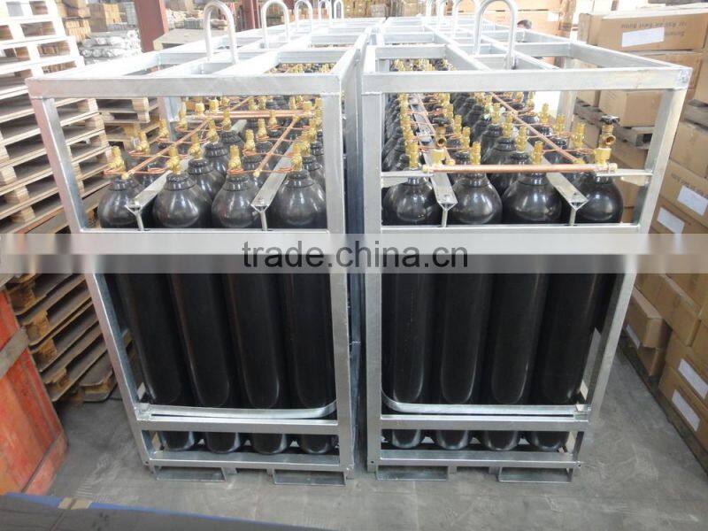 Newly TPED Gas plant used transportation Rack frame